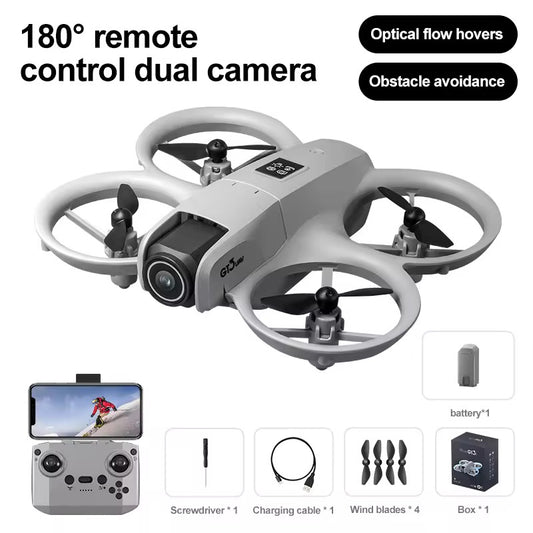 GT3 Mini Aerial UAV Optical Flow Obstacle Avoidance Expert Gesture Control Aircraft Colorful Lighting Quadcopter Cross-border