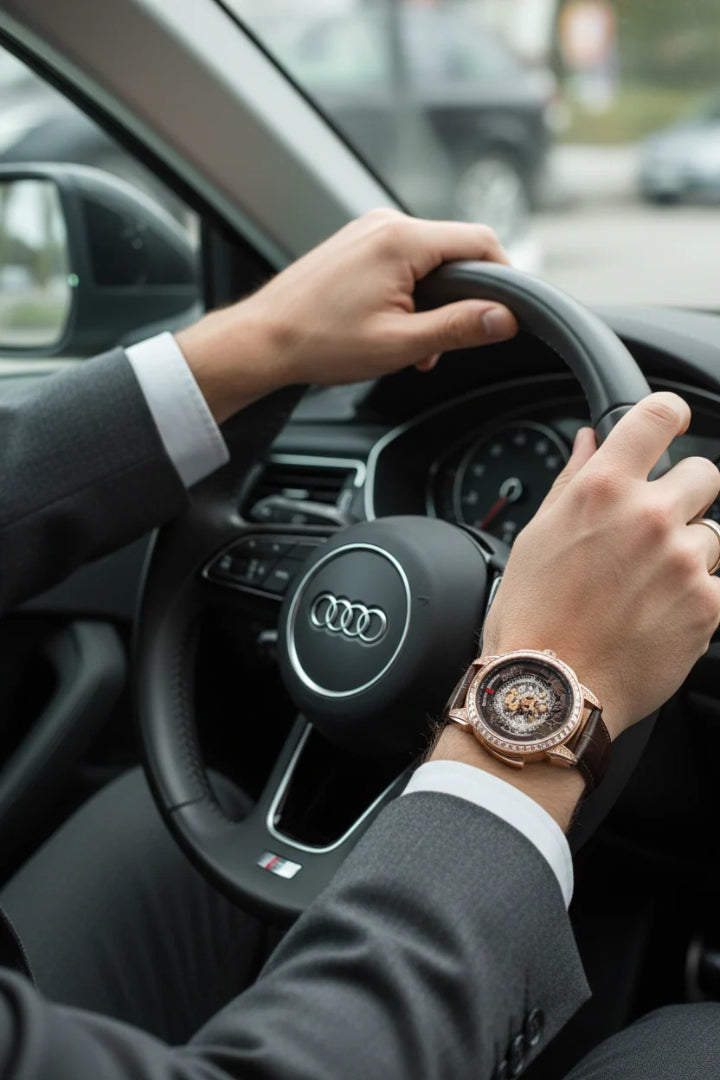 DRACONIS | GOLDEN BROWN DRAGON AUTOMATIC WATCH | A MCLARO EDITION WATCH